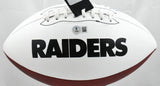 Ashton Jeanty Autographed Las Vegas Raiders Logo Football - Beckett W Hologram