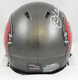 Derrick Brooks Autographed Tampa Bay Buccaneers Speed Mini Helmet - Prova *White
