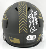 Randy White Signed Dallas Cowboys Salute 2025 Speed Mini Helmet HOF Beckett W