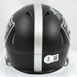 Ashton Jeanty Autographed Las Vegas Raiders Blaze Speed Mini Helmet - Beckett W