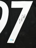 Cameron Heyward Autographed Black Pro Style Jersey - Beckett W Hologram *Black
