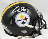 Cameron Heyward Autographed Pittsburgh Steelers Speed Mini Helmet Beckett W Holo