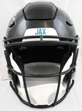 Travis Hunter Autographed Jacksonville Jaguars F/S SpeedFlex Helmet- Beckett W