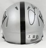 Aidan O'Connell Autographed Las Vegas Raiders Speed Mini Helmet - Beckett W Holo