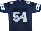 Randy White Autographed Blue Pro Style Jersey w/HOF - Beckett W Hologram *Black