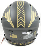 Rob Gronkowski Signed Patriots F/S Salute 2025 SpeedFlex Helmet- Beckett W Holo