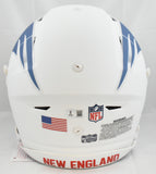 Rob Gronkowski Signed Patriots F/S Rivalries SpeedFlex Helmet- Beckett W Holo
