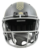 Adrian Peterson Signed Minnesota Vikings F/S Salute 25 Speed Helmet - Beckett W