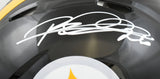 Rod Woodson Autographed Steelers F/S Speed Authentic Helmet - Beckett W Hologram