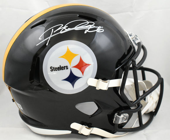 Rod Woodson Autographed Pittsburgh Steelers F/S Speed Helmet - Beckett W Holo