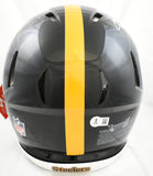 Joe Greene Autographed Steelers F/S Speed Authentic Helmet HOF - Beckett W Holo