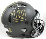 Lawrence Taylor Signed New York Giants F/S Salute 2025 Speed Helmet - Beckett W