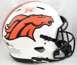 Terrell Davis Signed Denver Broncos F/S Lunar Authentic Helmet - Beckett W Holo