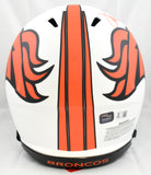 Terrell Davis Signed Denver Broncos F/S Lunar Authentic Helmet - Beckett W Holo