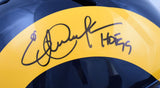 Eric Dickerson Signed Rams F/S 81-99 Speed Replica Helmet HOF - Beckett W Holo
