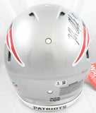 Rob Gronkowski Signed New England Patriots F/S Speed Authentic Helmet- Beckett W