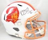 Mike Alstott Signed Tampa Bay Buccaneers F/S 76-96 Speed Helmet- Beckett W Holo