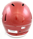 Brian Bosworth Autographed Oklahoma Sooners F/S Speed Helmet - Beckett W Holo