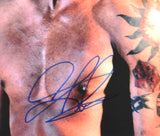 Dennis Rodman Autographed Double Team 11x14 Close Up Photo - Beckett W Hologram