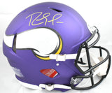 Randy Moss Autographed Vikings F/S Speed Authentic Helmet Beckett W Holo *Yellow