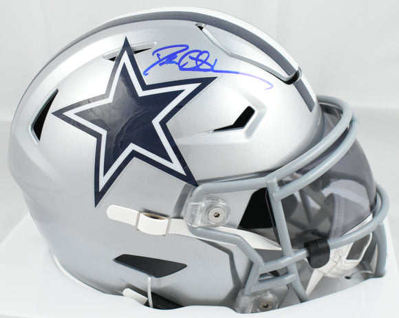 Deion Sanders Signed Dallas Cowboys Mid-Size SpeedFlex Helmet - Beckett W Holo