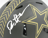 Deion Sanders Signed Dallas Cowboys Salute 2025 Speed Mini Helmet Beckett W Holo