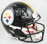 Troy Polamalu Signed Steelers F/S Speed Authentic Helmet HOF - Beckett W Holo