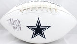 Taco Charlton Autographed Dallas Cowboys Logo Football JSA Witness Authenticated