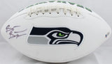 Brian Bosworth Autographed Seattle Seahawks Logo Football- Beckett Auth