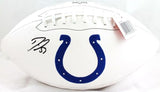 Darius Leonard Autographed Indianapolis Colts Wilson Logo Football - JSA W