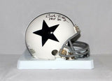 Bob Lilly Autographed Dallas Cowboys 60-63 TB Mini Helmet W/ HOF- JSA W Auth