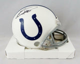 Eric Ebron Autographed Indianapolis Colts Mini Helmet- JSA W Auth *Black