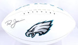 Ron Jaworski Autographed Philadelphia Eagles Logo Football- Beckett W Hologram