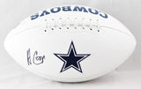 Amari Cooper Autographed Dallas Cowboys Logo Football - JSA W Auth *Black