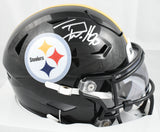 T.J. Watt Signed Pittsburgh Steelers Mid-Size SpeedFlex Helmet - Beckett W Holo