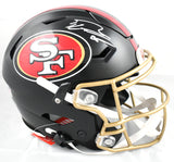 George Kittle Autographed 49ers F/S Rivalries Speedflex Helmet - Beckett W Holo