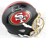 George Kittle Autographed 49ers F/S Rivalries 2025 Speed Helmet - Beckett W Holo