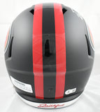 George Kittle Autographed 49ers F/S Rivalries 2025 Speed Helmet - Beckett W Holo