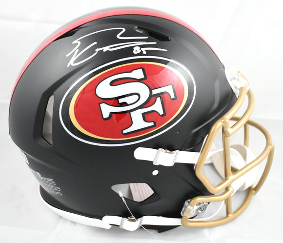 George Kittle Signed 49ers F/S Rivalries 2025 Speed Authentic Helmet Beckett W