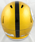 T.J. Watt Autographed Pittsburgh Steelers F/S Flash Speed Helmet Beckett W Holo