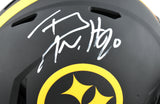 T.J. Watt Autographed Steelers F/S Eclipse Speed Authentic Helmet Beckett W Holo