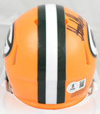 Sterling Sharpe Signed Green Bay Packers Speed Mini Helmet HOF - Beckett W Holo
