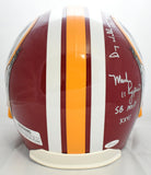 Mark Rypien Doug Williams Joe Theismann Signed Redskins F/S Helmet - JSA W