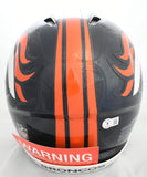 John Elway Autographed Denver Broncos F/S Speed Authentic Helmet Beckett W Holo