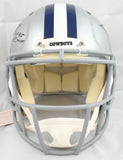Roger Staubach Signed Cowboys F/S Speed Auth Helmet 2 insc. - Beckett W Holo
