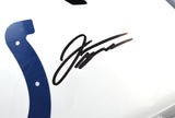 Jonathan Taylor Autographed Indianapolis Colts F/S Speed Helmet - Beckett W Holo
