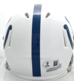 Jonathan Taylor Autographed Indianapolis Colts Speed Mini Helmet- Beckett W Holo
