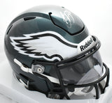 Saquon Barkley Signed Philadelphia Eagles Mid-Size SpeedFlex Helmet - Beckett W