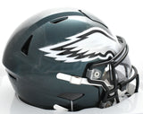 Saquon Barkley Signed Philadelphia Eagles Mid-Size SpeedFlex Helmet - Beckett W