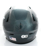 Saquon Barkley Signed Philadelphia Eagles Mid-Size SpeedFlex Helmet - Beckett W